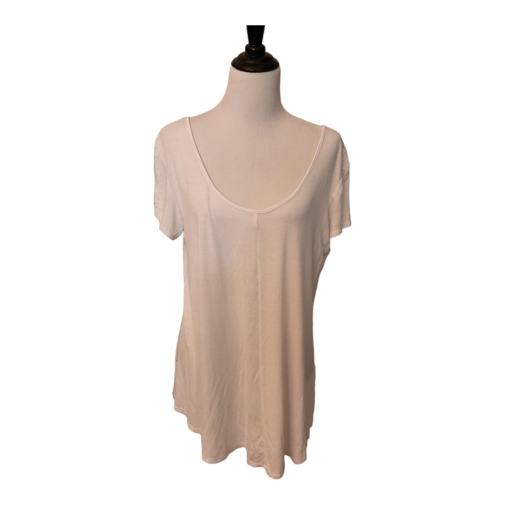 Illuminative 3XL White Short Sleeve Tee Shirt Top EUC